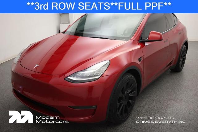Photo of 2021 Red Multi-Coat Tesla Model Y