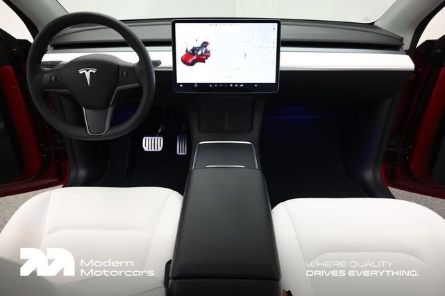 Photo of 2021 Red Multi-Coat Tesla Model Y