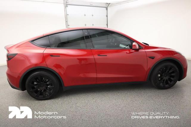 Photo of 2021 Red Multi-Coat Tesla Model Y