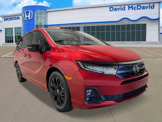 Photo of 2025 Radiant Red Metallic II Honda Odyssey
