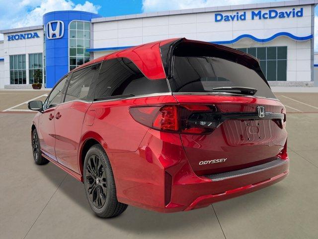Photo of 2025 Radiant Red Metallic II Honda Odyssey