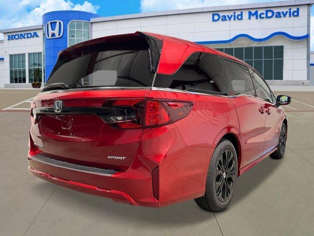 Photo of 2025 Radiant Red Metallic II Honda Odyssey