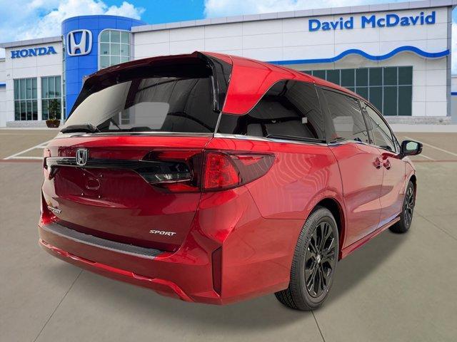 Photo of 2025 Radiant Red Metallic II Honda Odyssey