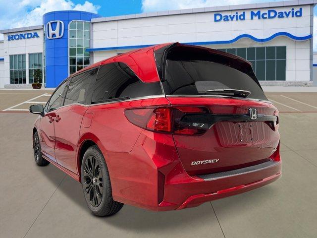 Photo of 2025 Radiant Red Metallic II Honda Odyssey