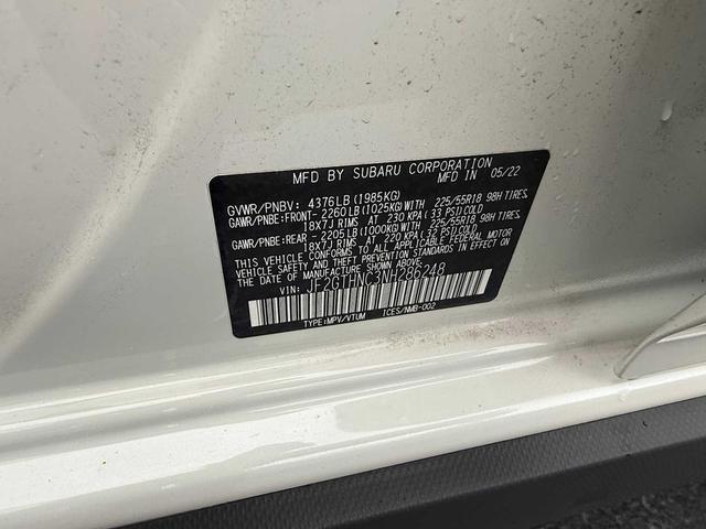 Photo of 2022 Crystal White Pearl Subaru Crosstrek