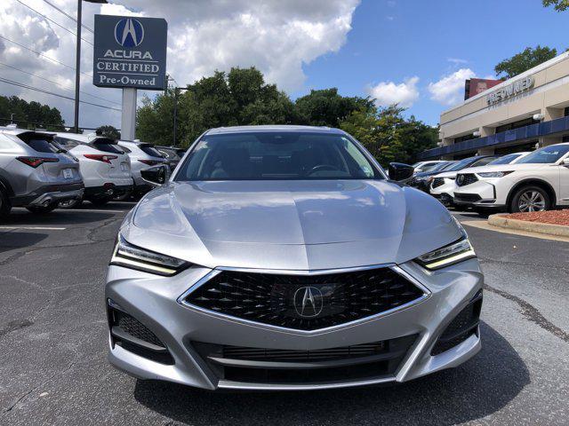 Photo of 2022 Lunar Silver Metallic Acura TLX