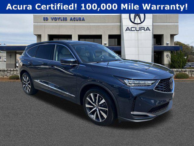 Photo of 2025 Canyon River Blue Metallic Acura MDX