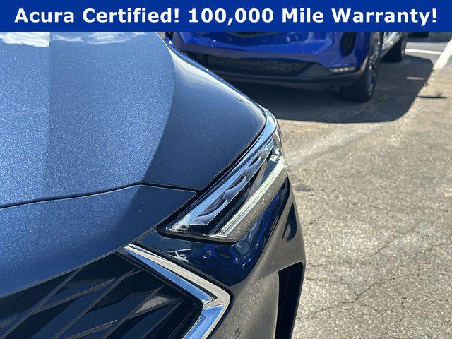 Photo of 2025 Canyon River Blue Metallic Acura MDX