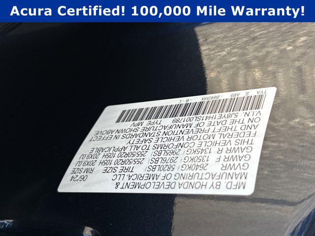 Photo of 2025 Canyon River Blue Metallic Acura MDX
