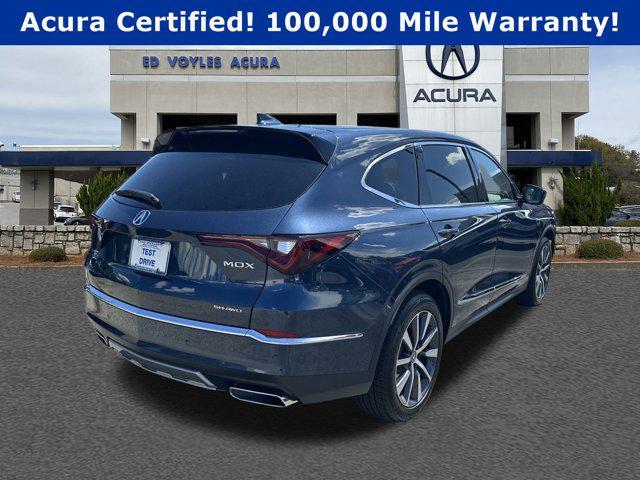 Photo of 2025 Canyon River Blue Metallic Acura MDX