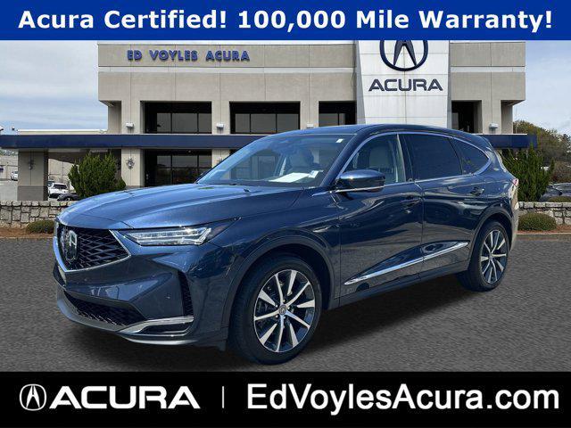 Photo of 2025 Canyon River Blue Metallic Acura MDX