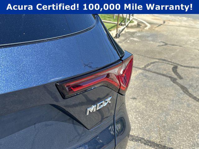 Photo of 2025 Canyon River Blue Metallic Acura MDX