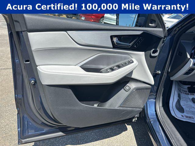 Photo of 2025 Canyon River Blue Metallic Acura MDX
