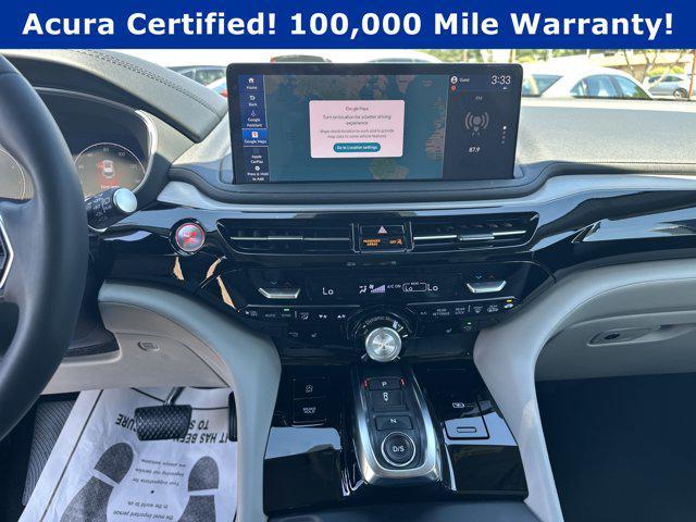 Photo of 2025 Canyon River Blue Metallic Acura MDX