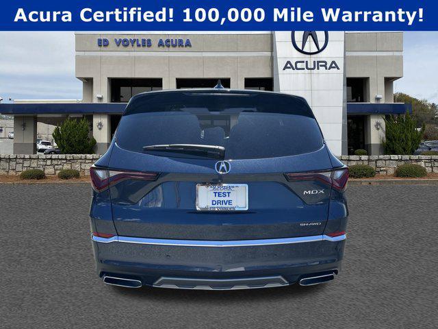 Photo of 2025 Canyon River Blue Metallic Acura MDX