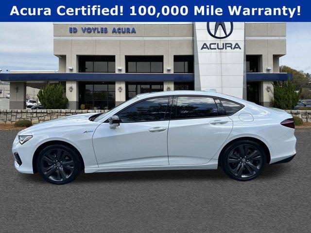 Photo of 2023 Platinum White Pearl Acura TLX