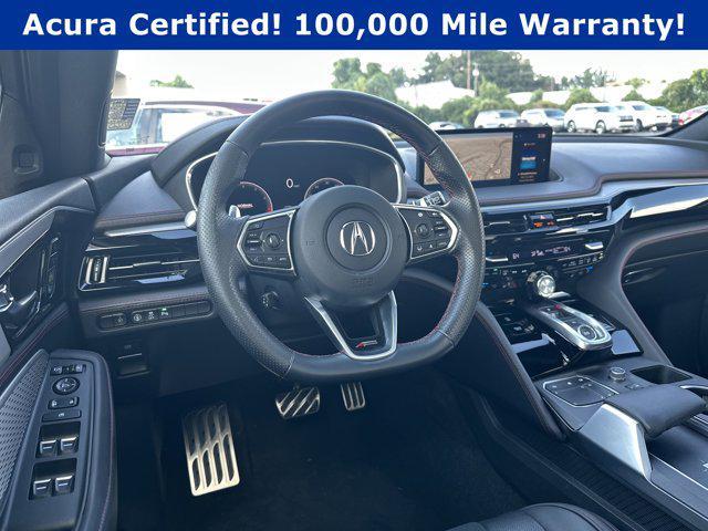 Photo of 2023 Liquid Carbon Metallic Acura MDX