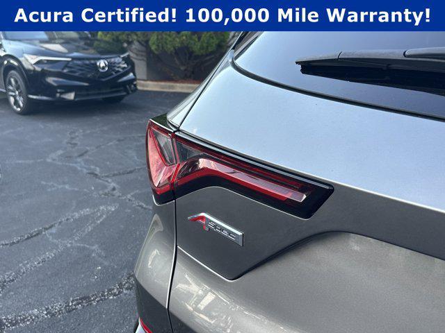 Photo of 2023 Liquid Carbon Metallic Acura MDX
