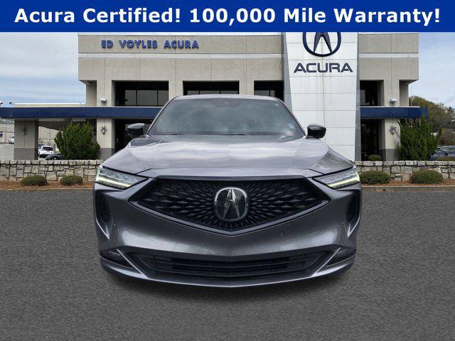 Photo of 2023 Liquid Carbon Metallic Acura MDX