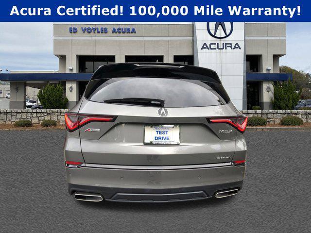 Photo of 2023 Liquid Carbon Metallic Acura MDX