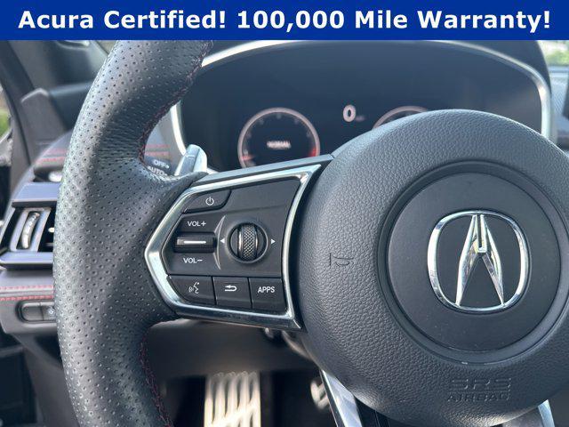 Photo of 2023 Liquid Carbon Metallic Acura MDX