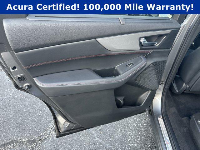 Photo of 2023 Liquid Carbon Metallic Acura MDX
