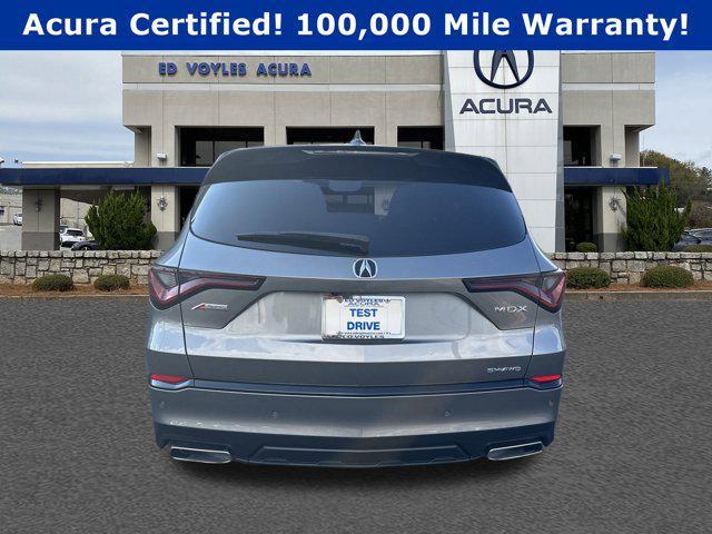 Photo of 2023 Liquid Carbon Metallic Acura MDX