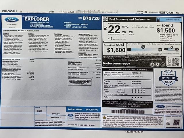 Photo of 2022 Carbonized Gray Metallic Ford Explorer