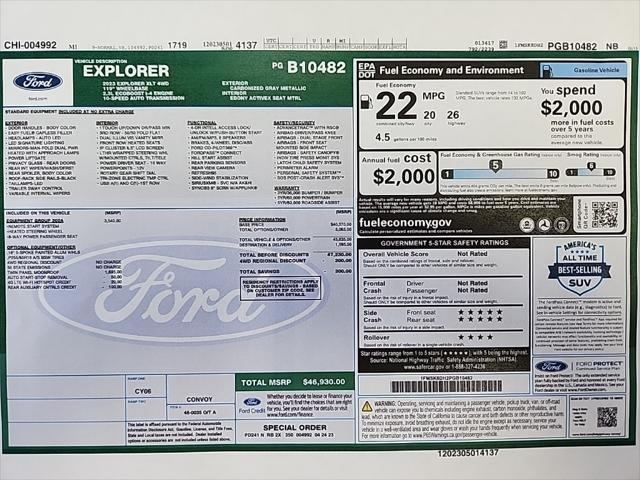 Photo of 2023 Carbonized Gray Metallic Ford Explorer