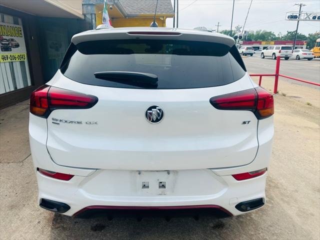 Photo of 2021 White Frost Tricoat Buick Encore GX