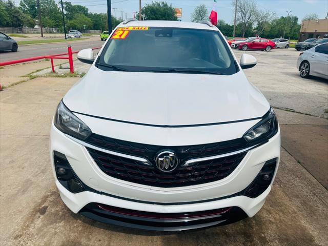 Photo of 2021 White Frost Tricoat Buick Encore GX