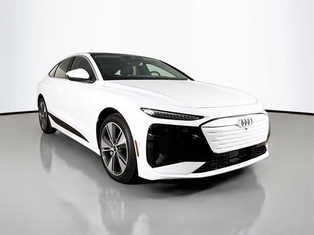 Photo of 2025 Glacier White Audi A6 e-tron