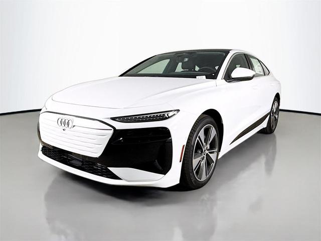 Photo of 2025 Glacier White Audi A6 e-tron