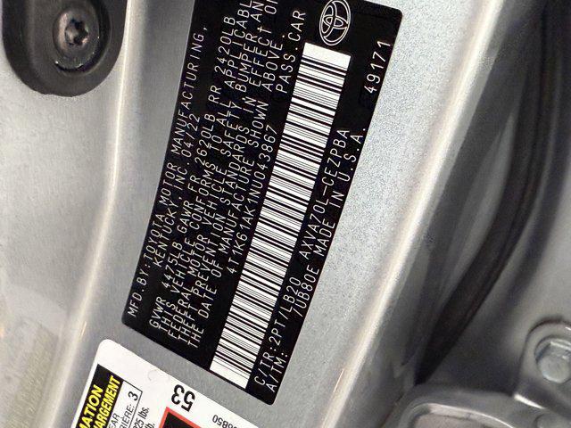 Photo of 2022 Celestial Silver Metallic Toyota Camry