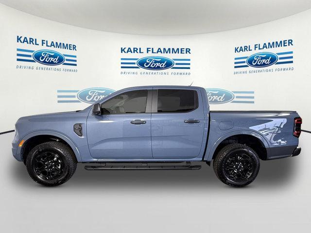 Photo of 2025 Azure Gray Metallic Tri-Coat Ford Ranger