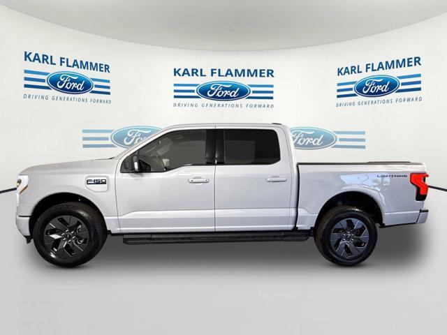 Photo of 2025 Space White Metallic Ford F-150 Lightning