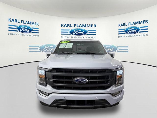 Photo of 2021 Space White Metallic Ford F-150