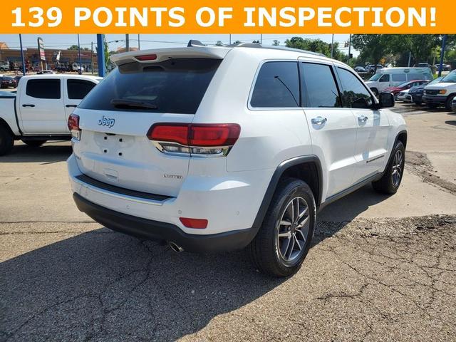 Photo of 2022 Bright White Clearcoat Jeep Grand Cherokee WK