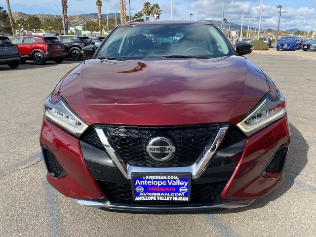 Photo of 2021 Carnelian Red Nissan Maxima
