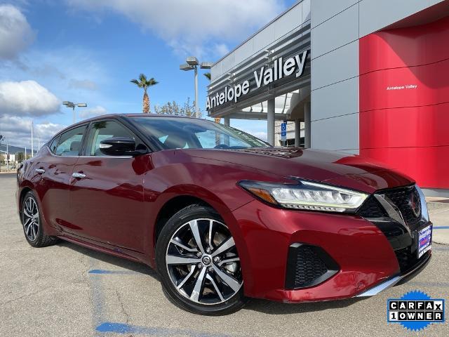 Photo of 2021 Carnelian Red Nissan Maxima