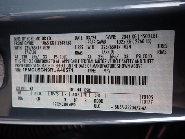 Photo of 2024 Vapor Blue Metallic Ford Escape