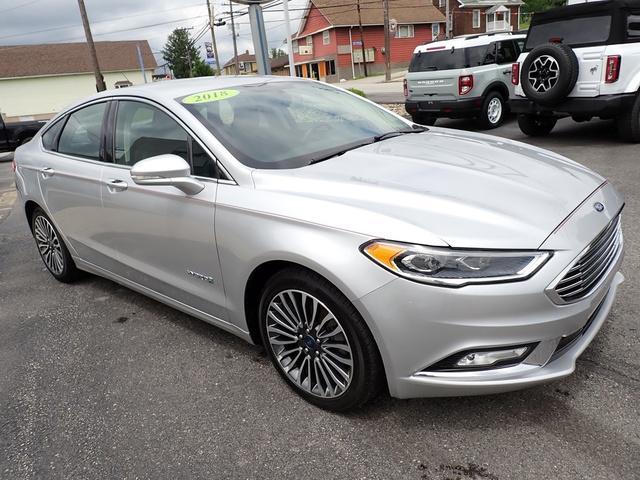 Photo of 2018 Ingot Silver Ford Fusion Hybrid