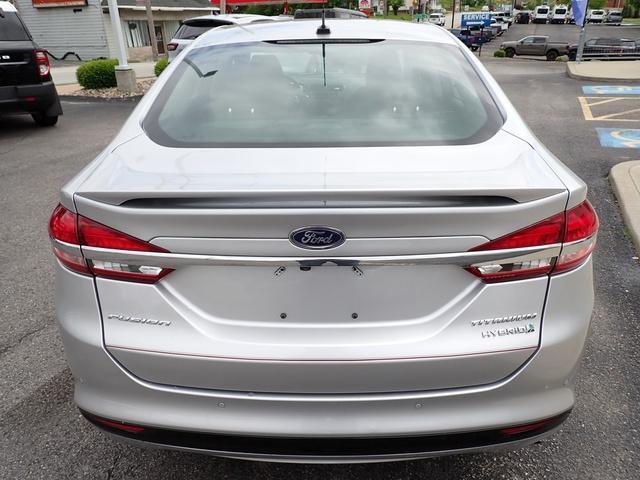 Photo of 2018 Ingot Silver Ford Fusion Hybrid