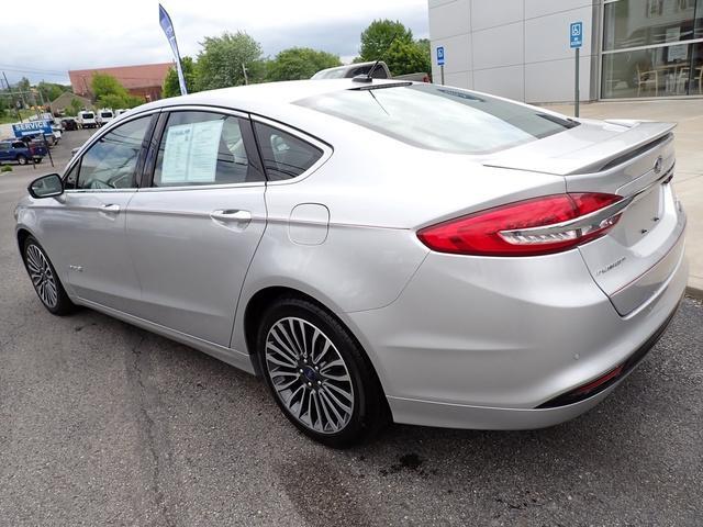Photo of 2018 Ingot Silver Ford Fusion Hybrid