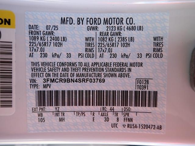 Photo of 2025 Oxford White Ford Bronco Sport
