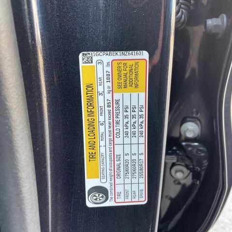 Photo of 2022 Dark Ash Metallic Chevrolet Silverado 1500