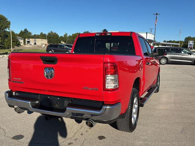 Photo of 2023 Flame Red Clearcoat RAM 1500