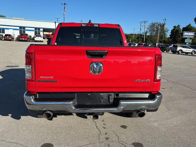 Photo of 2023 Flame Red Clearcoat RAM 1500