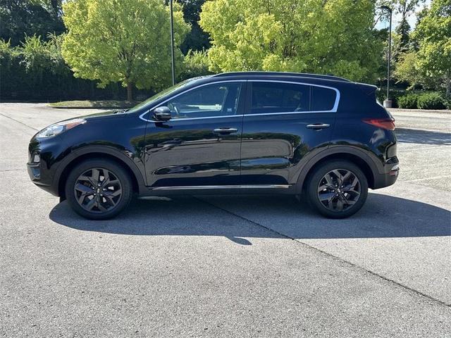 Photo of 2020 Black Cherry Pearl Kia Sportage