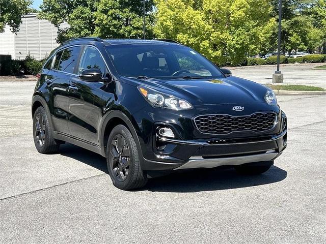Photo of 2020 Black Cherry Pearl Kia Sportage